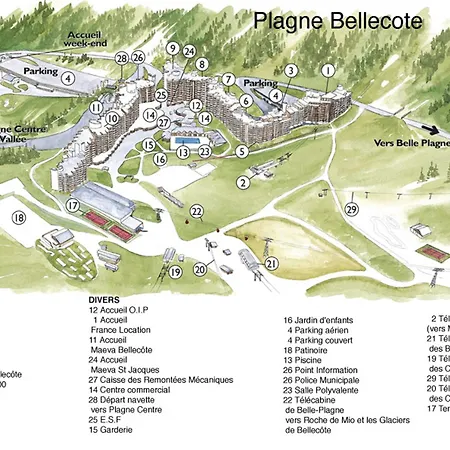 Plagne Bellecote - T2 Pour 4 Pers - Animaux Admis - Fr-1-181-2873 Apartament *